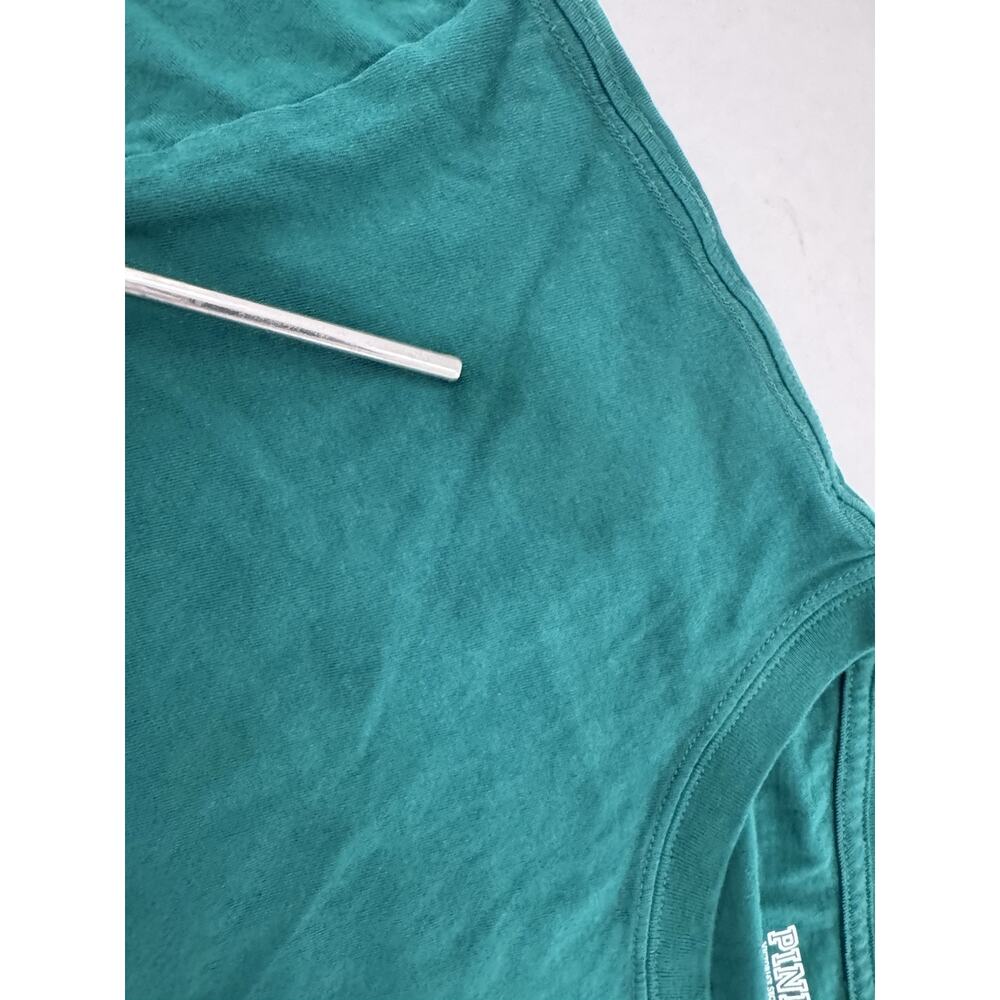 VS Victorias Secret Pink Shirt Sz XXL Crewneck Comfy Casual Campus Green - Picture 11 of 16